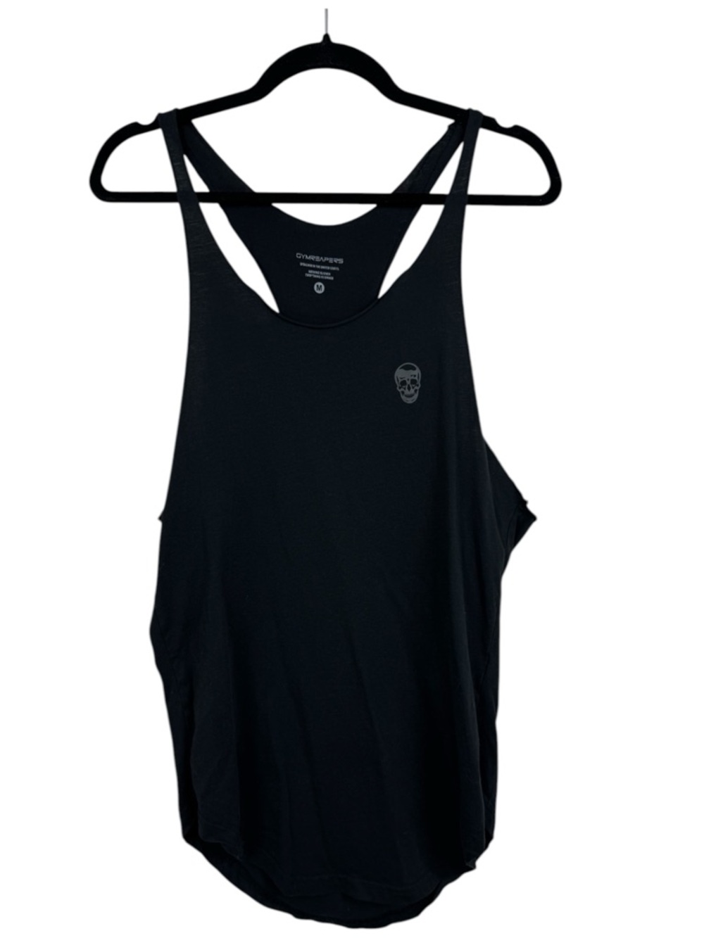 Gymreapers Mens Tank Top Size S Black Cotton